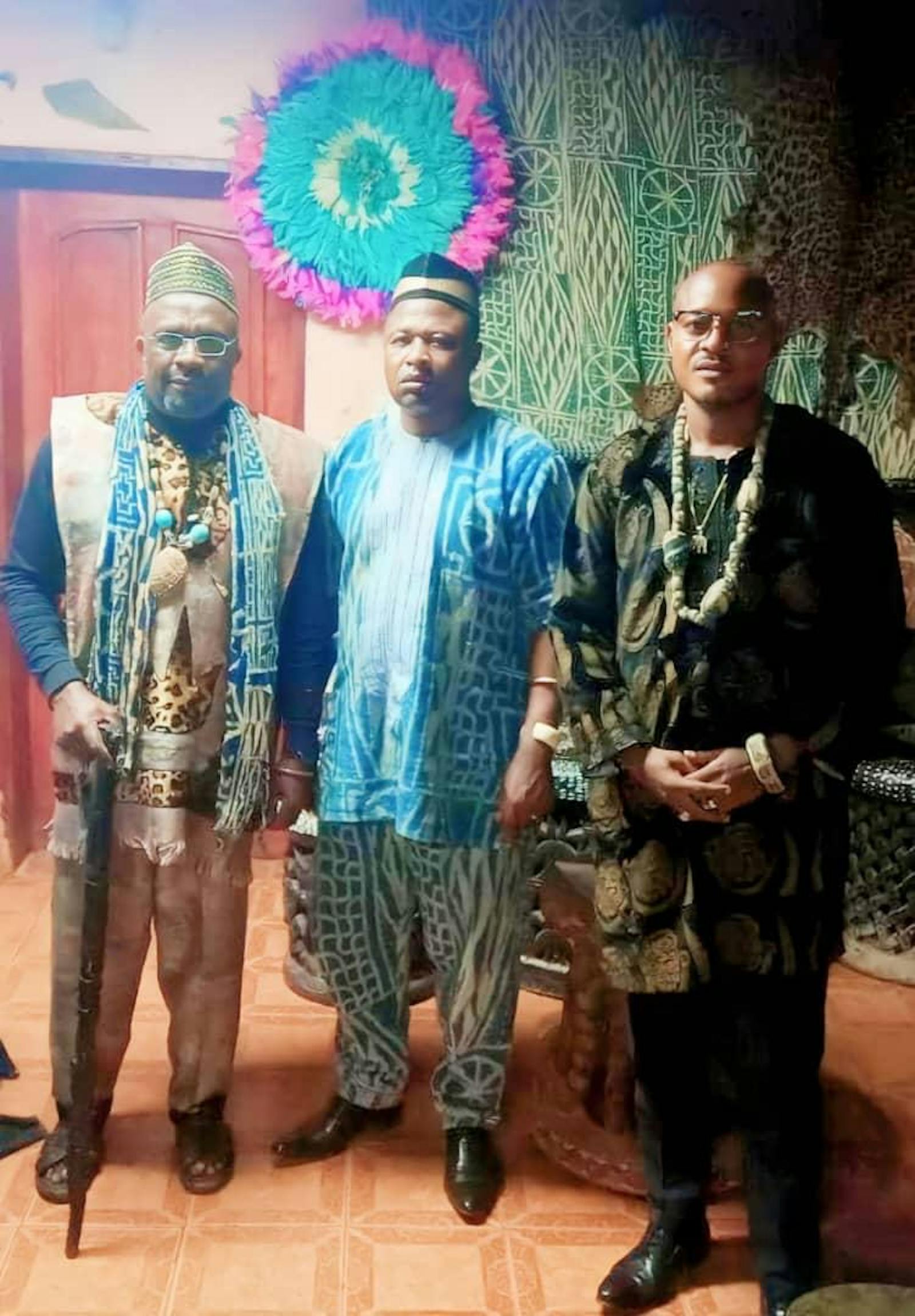 Visite du président fondateur du FMPN à la chefferie Bangoulap