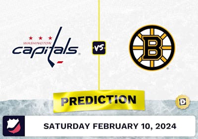 Washington Capitals vs. Boston Bruins Prediction, Odds, NHL Picks [2/10/2024]