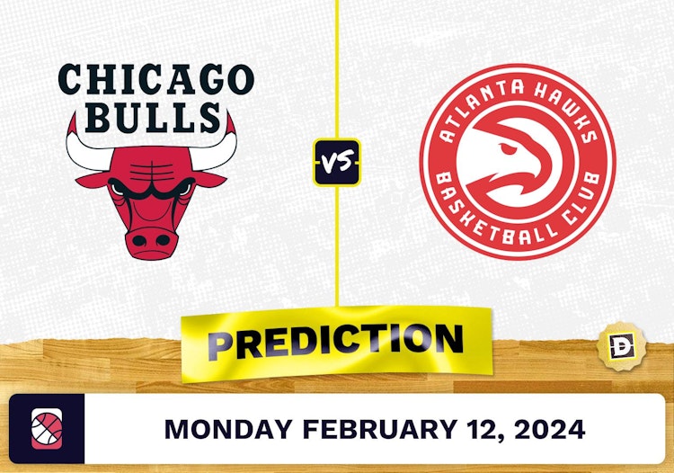 Chicago Bulls vs. Atlanta Hawks Prediction, Odds, NBA Picks [2/12/2024]