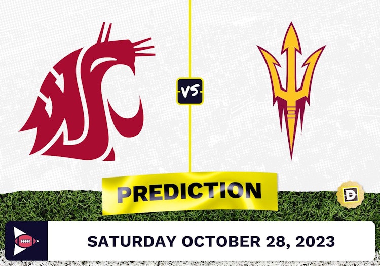 Washington State vs. Arizona State CFB Prediction and Odds - October 28, 2023