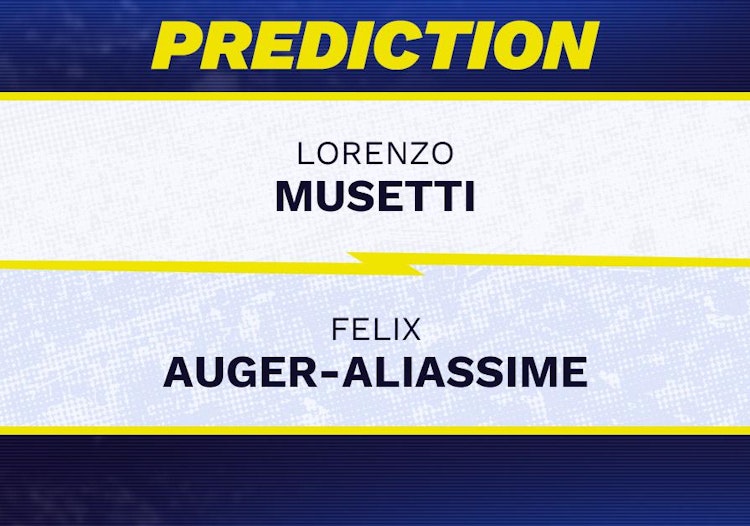 Lorenzo Musetti vs Felix Auger-Aliassime Tennis Prediction.