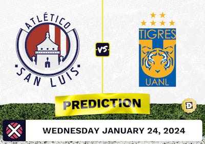 San Luis vs. Tigres UANL Prediction, Odds, Liga MX Picks [1/24/2024]