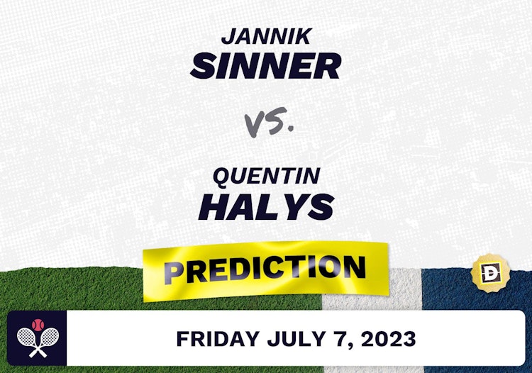 Jannik Sinner vs. Quentin Halys Prediction - Wimbledon 2023