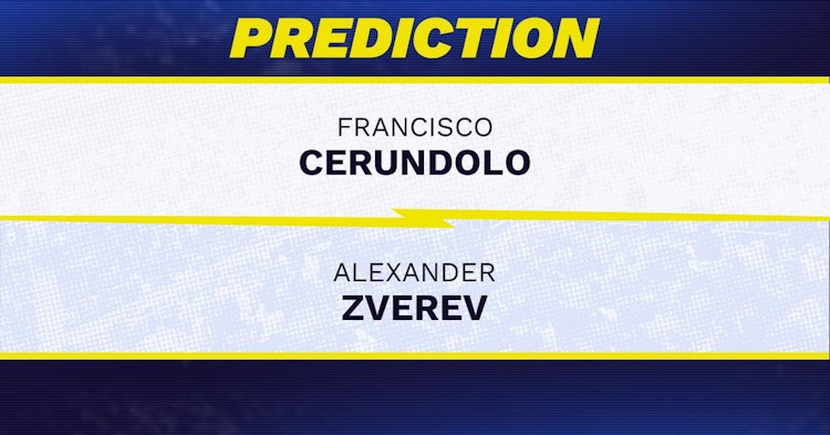 Francisco Cerundolo vs Alexander Zverev Tennis Prediction.