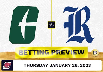 Charlotte vs. Rice CBB Prediction and Odds - Jan 26, 2023