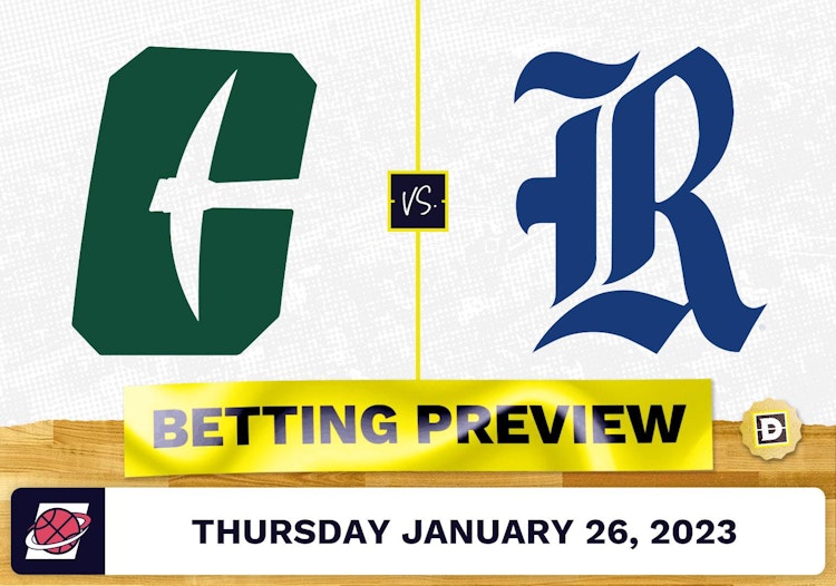 Charlotte vs. Rice CBB Prediction and Odds - Jan 26, 2023