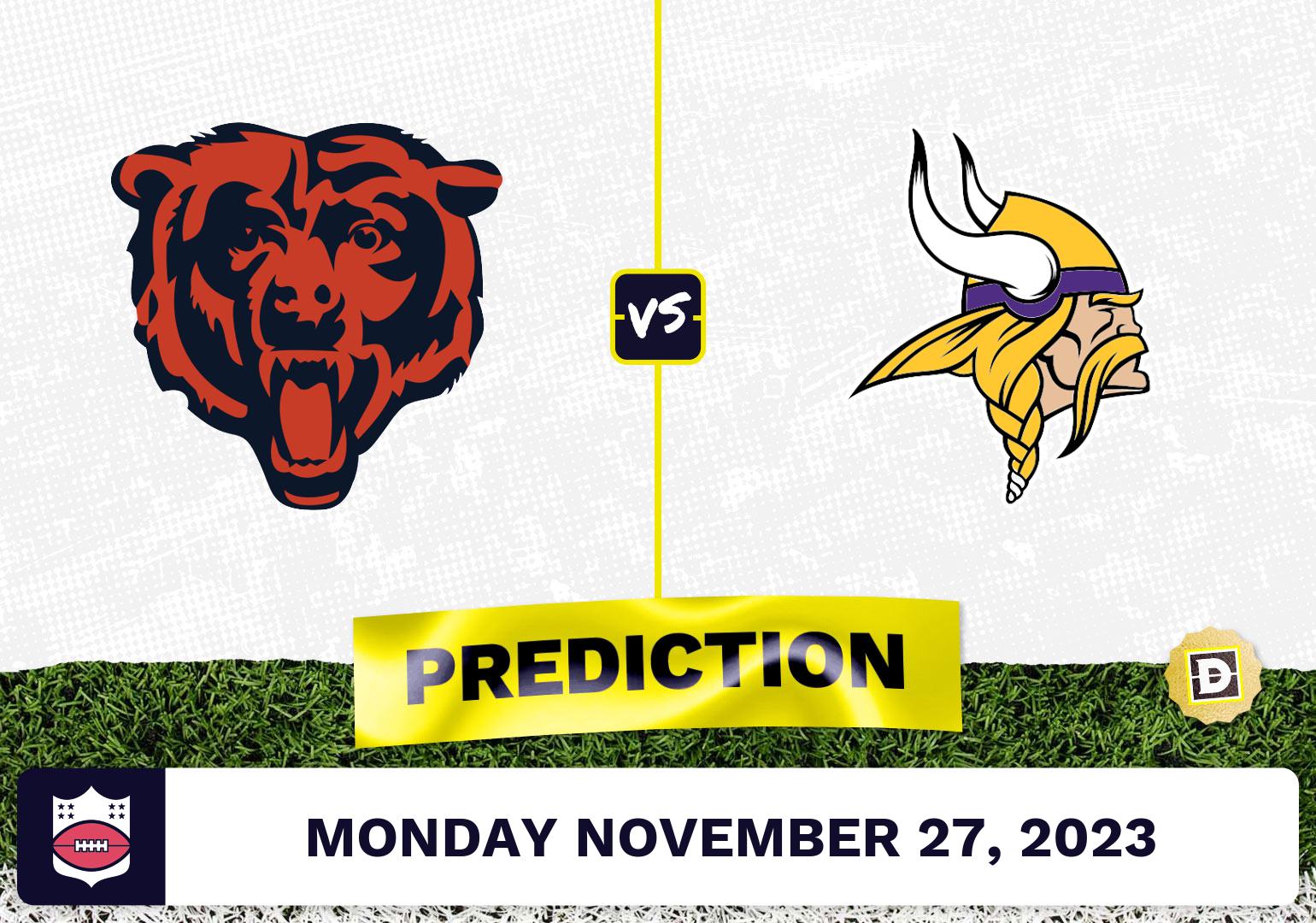 Bears Vs. Vikings Prediction, Week 12 Odds, NFL Player Props [2023]