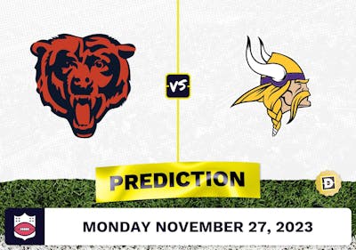 Bears vs. Vikings Prediction, Week 12 Odds, NFL Player Props [2023]