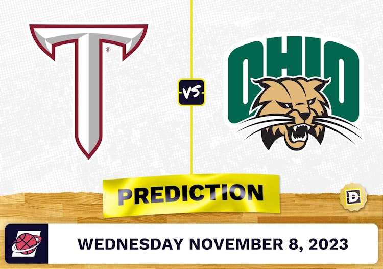 Troy vs. Ohio Basketball Prediction - November 8, 2023