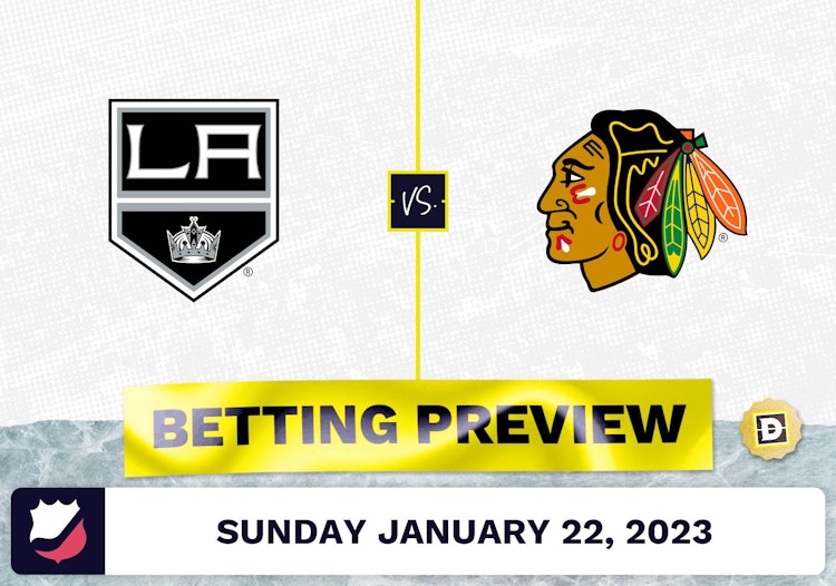 Kings vs. Blackhawks Prediction and Odds - Jan 22, 2023