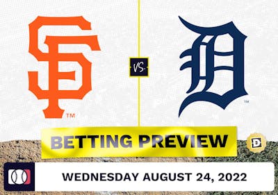 Giants vs. Tigers Prediction and Odds - Aug 24, 2022