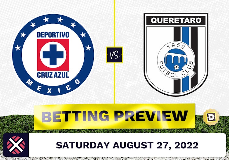 Cruz Azul vs. Queretaro Prediction and Odds - Aug 27, 2022