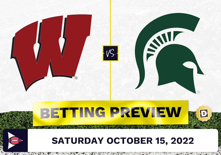 Wisconsin vs. Michigan State CFB Prediction and Odds - Oct 15, 2022