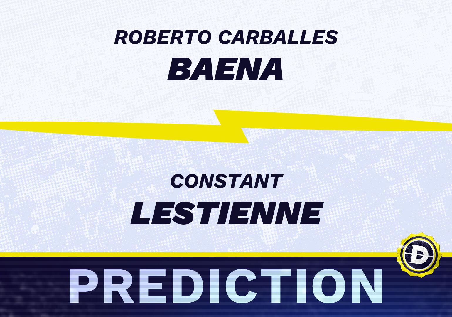 Roberto Carballes Baena vs. Constant Lestienne Prediction, Odds, Picks for French Open 2024