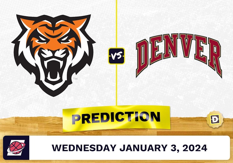 Idaho State vs. Denver Prediction, Odds, College Basketball Picks  [1/3/2024]