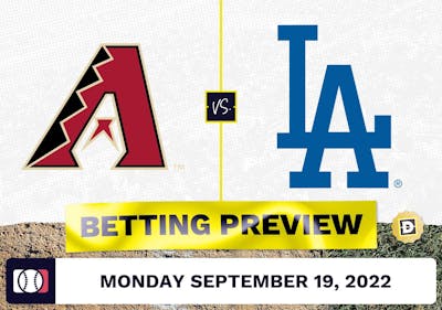 Diamondbacks vs. Dodgers Prediction and Odds - Sep 19, 2022