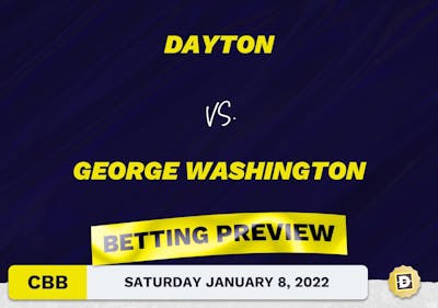 Dayton vs. George Washington CBB Predictions and Odds - Jan 8, 2022