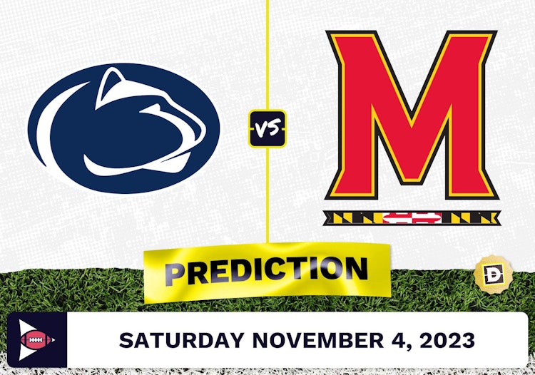 Penn State vs. Maryland CFB Prediction and Odds - November 4, 2023