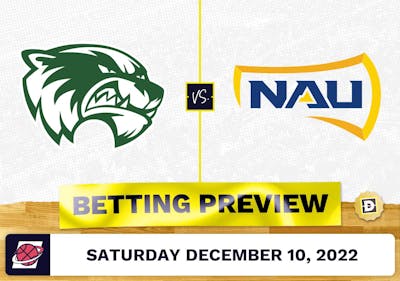 Utah Valley vs. Northern Arizona CBB Prediction and Odds - Dec 10, 2022