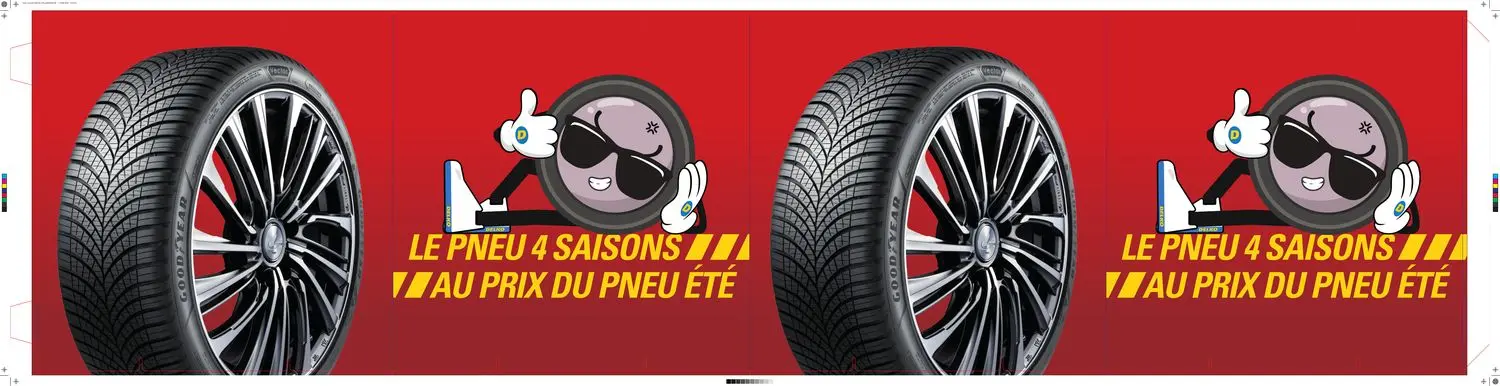 Cube DELKO le pneu 4 saisons au prix du pneu été, mascotte