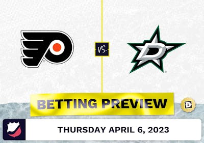Flyers vs. Stars Prediction and Odds - Apr 6, 2023