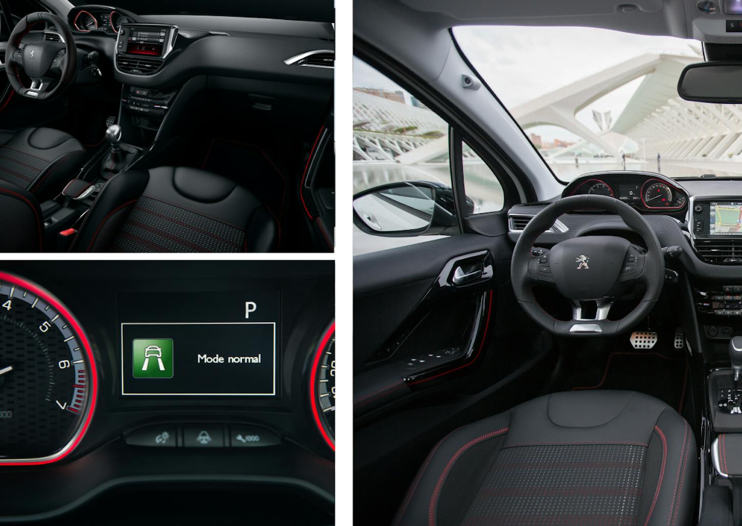 Das Interieur des Peugeot 2008.