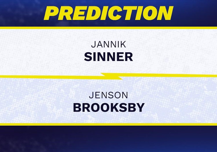 Jannik Sinner vs Jenson Brooksby Tennis Prediction.