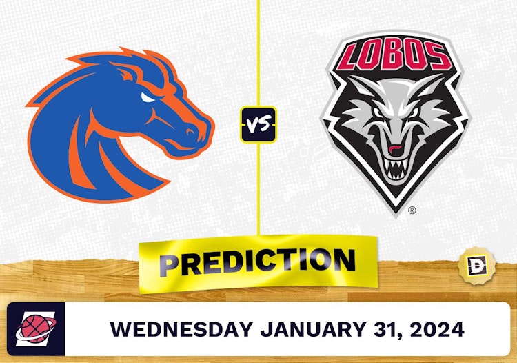 Boise State vs. New Mexico Prediction, Odds, College Basketball Picks [1/31/2024]