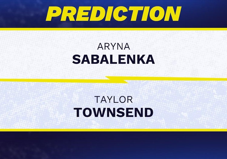 Aryna Sabalenka takes on Taylor Townsend in US Open 2026 action.