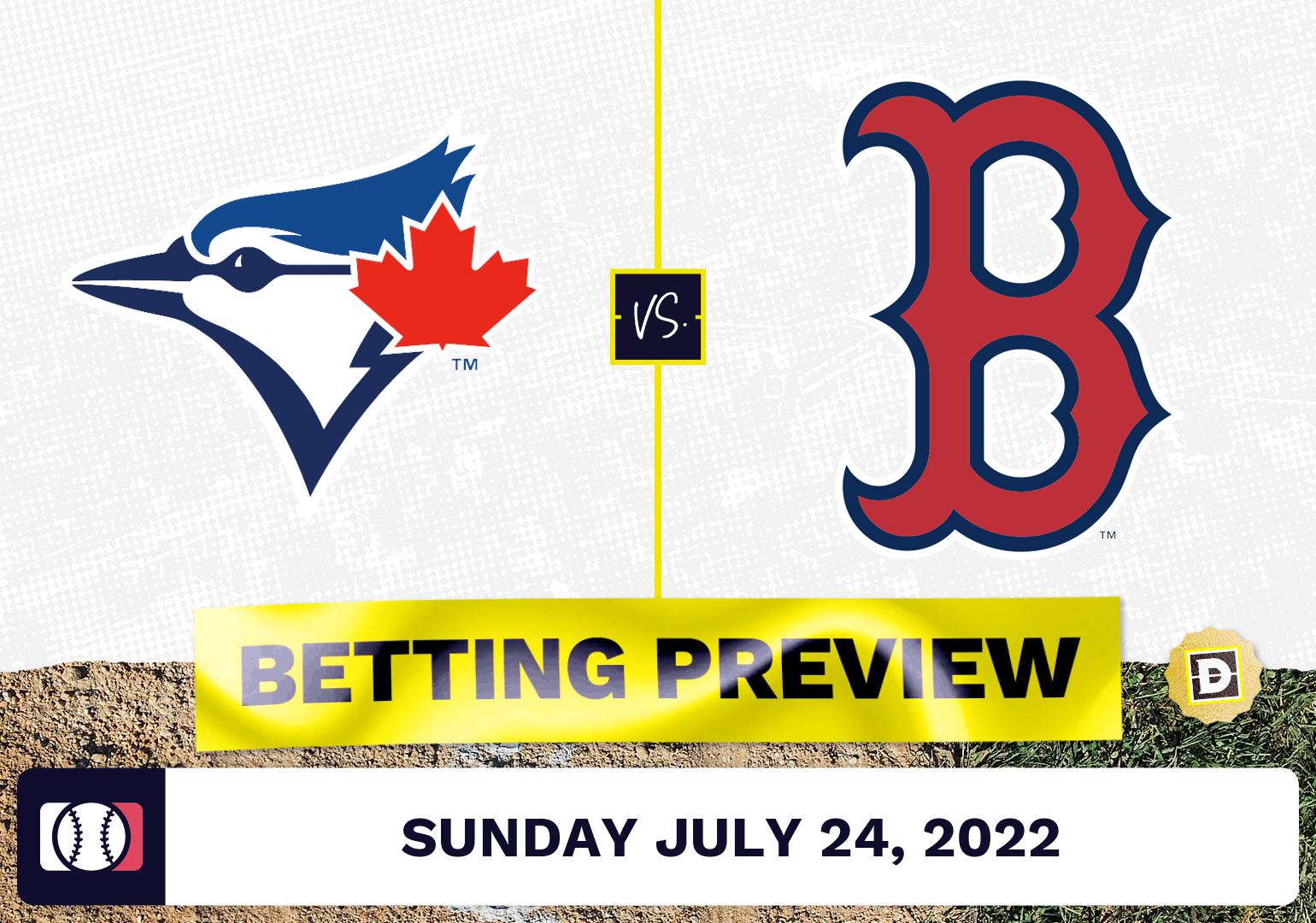 Blue Jays vs. Red Sox Prediction and Odds - Jul 24, 2022