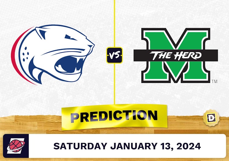 South Alabama vs. Marshall Prediction, Odds, College Basketball Picks [1/13/2024]