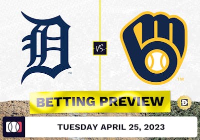 Tigers vs. Brewers Prediction and Odds - Apr 25, 2023