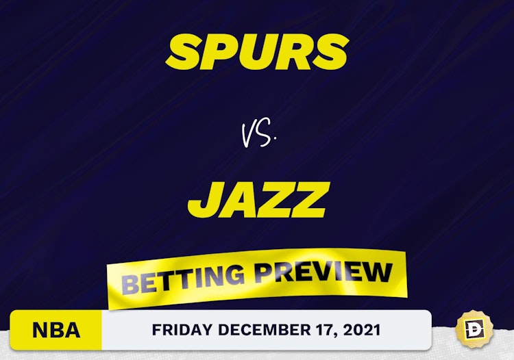 Spurs vs. Jazz Predictions and Odds - Dec 17, 2021