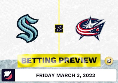 Kraken vs. Blue Jackets Prediction and Odds - Mar 3, 2023