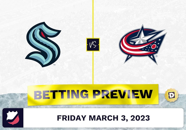 Kraken vs. Blue Jackets Prediction and Odds - Mar 3, 2023