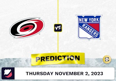Hurricanes vs. Rangers Prediction and Odds - November 2, 2023