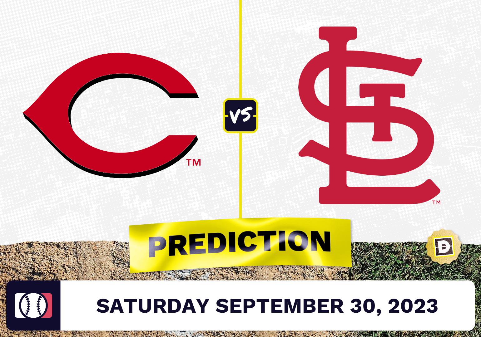 Reds vs. Cardinals Game 2 Prediction for MLB Saturday [9/30/2023]