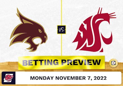 Texas State vs. Washington State CBB Prediction and Odds - Nov 7, 2022