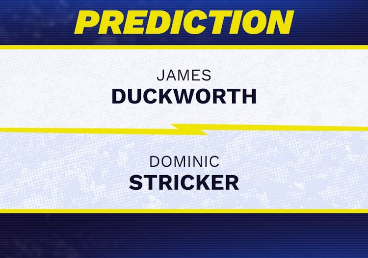 James Duckworth vs Dominic Stricker Tennis Prediction.