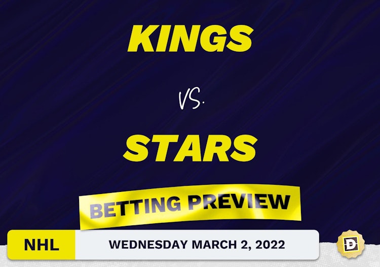 Kings vs. Stars Predictions and Odds - Mar 2, 2022