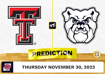 Texas Tech vs. Butler Basketball Prediction - November 30, 2023