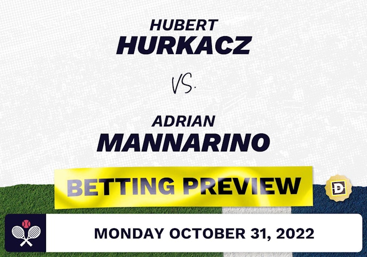 Hubert Hurkacz vs. Adrian Mannarino Predictions - Nov 1, 2022