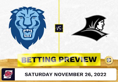Columbia vs. Providence CBB Prediction and Odds - Nov 26, 2022