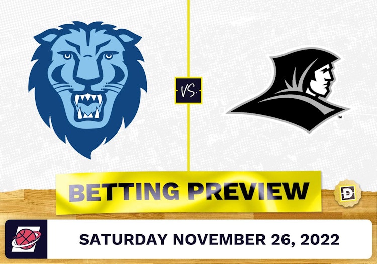 Columbia vs. Providence CBB Prediction and Odds - Nov 26, 2022