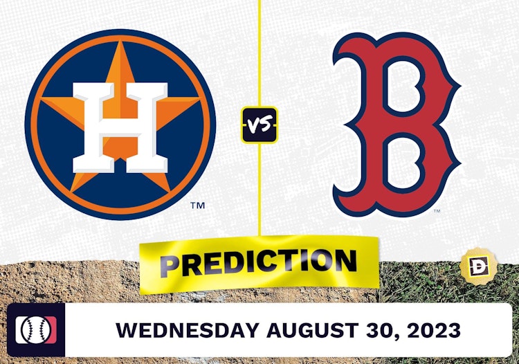 Astros vs. Red Sox Prediction for MLB Wednesday [8/30/2023]