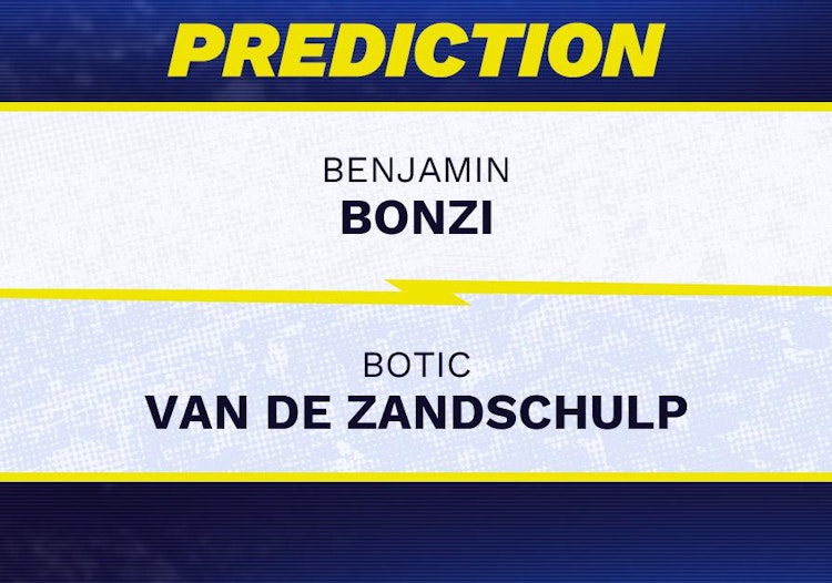 Benjamin Bonzi vs Botic Van de Zandschulp Tennis Prediction.