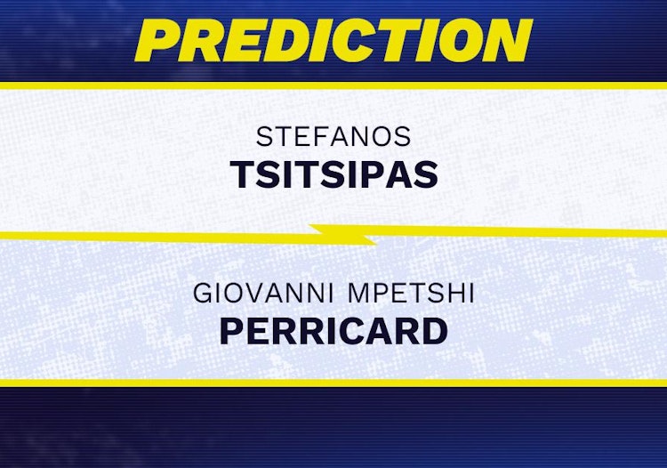 Stefanos Tsitsipas vs Giovanni Mpetshi Perricard Tennis Prediction.
