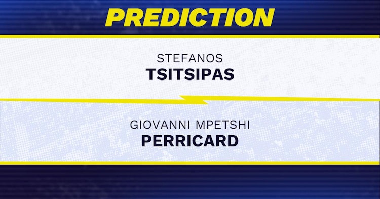 Stefanos Tsitsipas vs Giovanni Mpetshi Perricard Tennis Prediction.