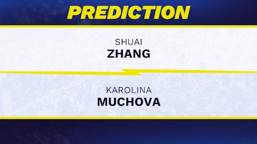 Shuai Zhang vs. Karolina Muchova prediction, odds, picks for German Open 2026