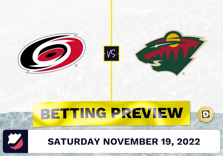 Hurricanes vs. Wild Prediction and Odds - Nov 19, 2022